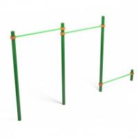 Турник Workout тройной разноуровневый для подтягиваний и отжиманий